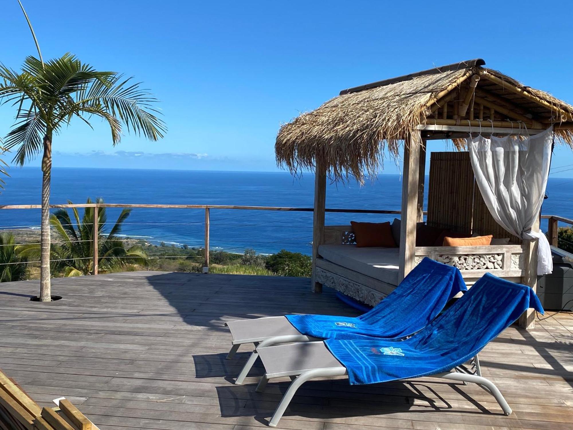 La Case Aux Oiseaux - Villa Vue Mer Exceptionnelle Saint-Leu Eksteriør bilde